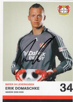 Domaschke, Erik - Bayer Leverkusen (2008/09)