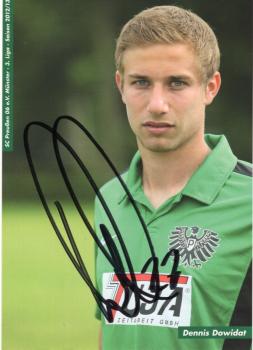 Dowidat, Dennis - Preußen Münster (2012/13)
