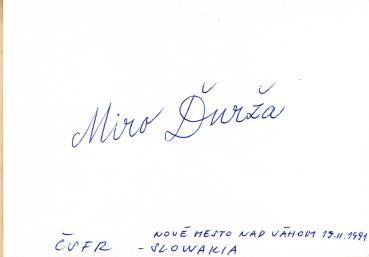 Durza (†), Miro - tschechischer Karikaturist