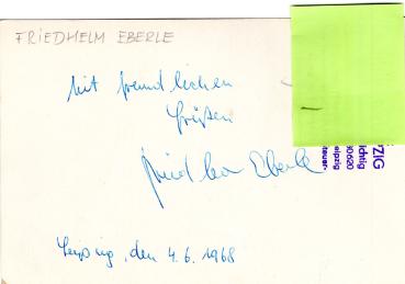 Eberle, Friedhelm