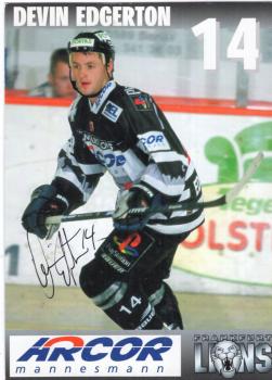 Edgerton, Devin - Frankfurt Lions (1999/00)