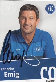 Emig, Karlheinz - Karlsruher SC (2010/11)