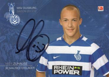 Exslager, Maurice - MSV Duisburg (2011/12)