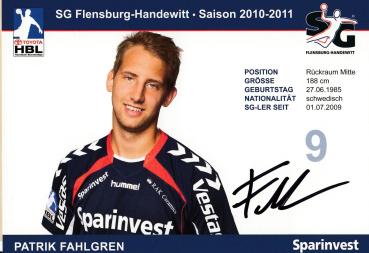 Fahlgren, Patrik - SG Flensburg-Handewitt (2010/11)