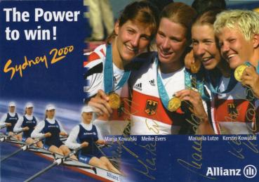 Frauen Doppelvierer - Olympia Gold 2000