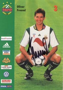 Freund, Oliver - SK Rapid Wien (2001/02)