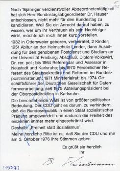Friedmann, Dr. Bernhard