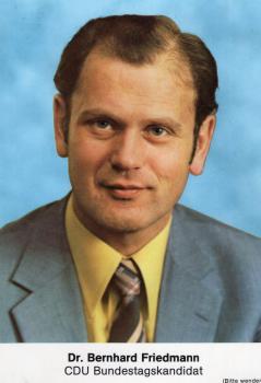 Friedmann, Dr. Bernhard