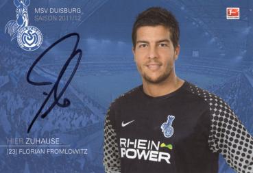 Fromlowitz, Florian - MSV Duisburg (2011/12)