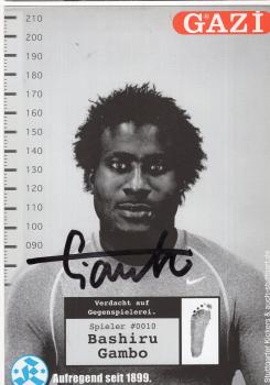 Gambo, Bashiru - Stuttgarter Kickers (2007/08)