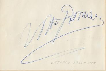 Gassman (+), Vittorio