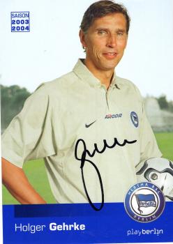 Gehrke, Holger - Hertha BSC Berlin (2003/04)