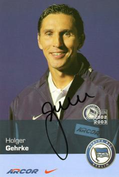 Gehrke, Holger - Hertha BSC Berlin (2002/03)