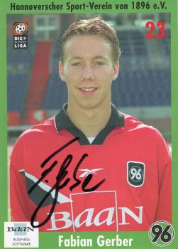Gerber, Fabian - Hannover 96 (1999/00)