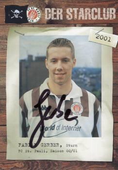 Gerber, Fabian - FC St. Pauli (2000/01)