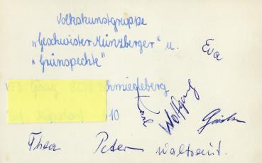Geschwister Münzberger + Grünspechte