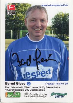 Giese, Bernd - Promi Elf