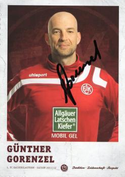Gorenzel, Günther - 1.FC Kaiserslautern (2011/12)