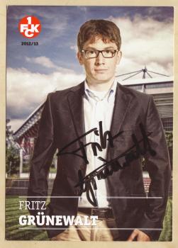 Grünewalt, Fritz - 1.FC Kaiserslautern (2012/13)