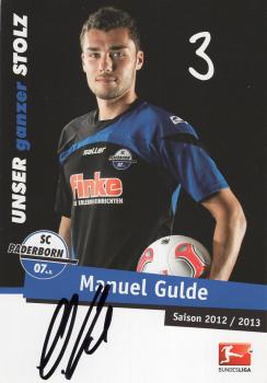 Gulde, Manuel - SC Paderborn (2012/13)