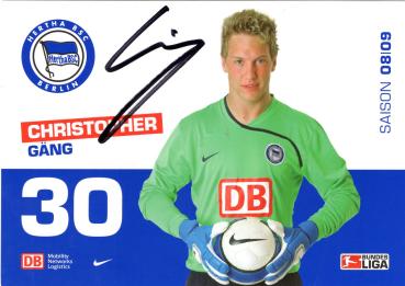 Gäng, Christopher - Hertha BSC Berlin (2008/09)