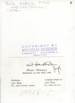 Haberl (†), Fritz