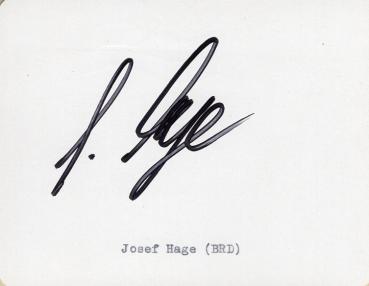 Hage, Josef