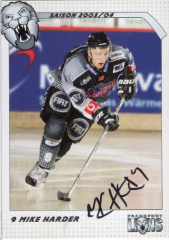 Harder, Mike - Frankfurt Lions (2003/04)