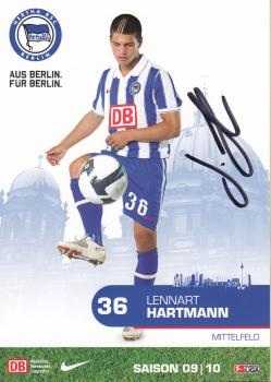 Hartmann, Lennart - Hertha BSC Berlin (2009/10)