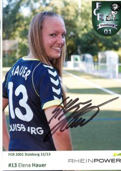 Hauer, Elena - FCR 2001 Duisburg (2012/13)