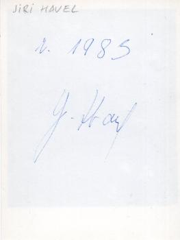 Havel (CZ/†), Jiri