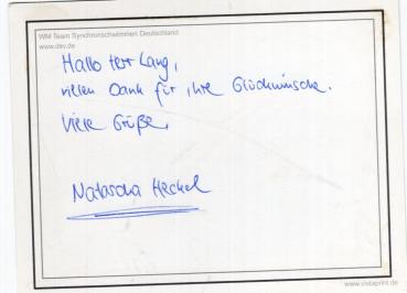 Heckel, Natascha - Synchronschwimmen