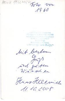 Hellmich (†), Heinz