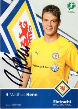 Henn, Matthias - Eintracht Braunschweig (2009/10)