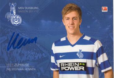 Hennen, Stephan - MSV Duisburg (2011/12)