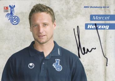 Herzog, Marcel - MSV Duisburg (2009/10)