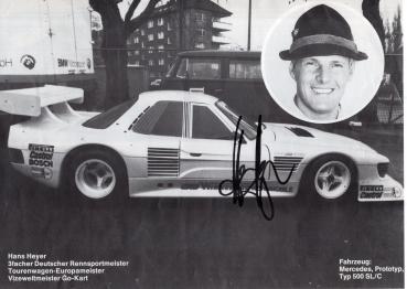 Heyer, Hans - Mercedes Typ 500 SL/C