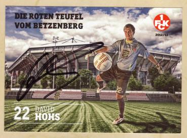Hohs, David - 1.FC Kaiserslautern (2012/13)