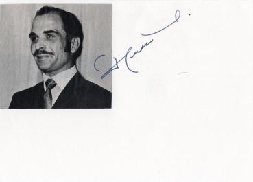 Hussein I. - König von Jordanien