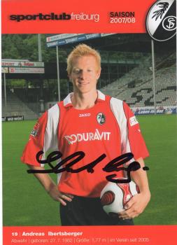 Ibertsberger, Andreas - SC Freiburg (2007/08)