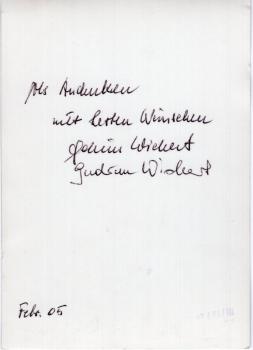 Wichert (†), Gudrun & Achim - Opernsänger