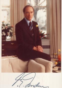 Trudeau (†), Pierre - ehem. Premierminister von Kanada