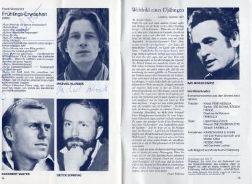 Richter (†), Hans & Hausmann (†), Sigrid & Walter, Dagobert & Klossek, Michael