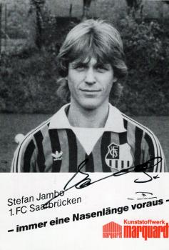 Jambo, Stefan- 1.FC Saarbrücken (1984/85)