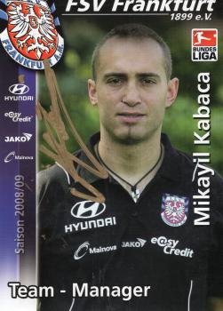 Kabaca, Mikayil - FSV Frankfurt (2008/09)