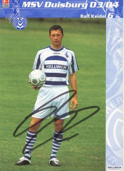Keidel, Ralf - MSV Duisburg (2003/04)