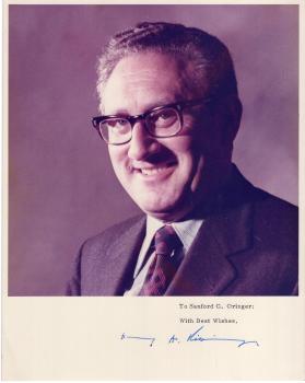 Kissinger (†), Henry - ehem. Aussenminister der USA