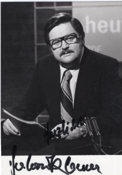 Klarner (†), Gerhard - ehem. Nachrichtensprecher