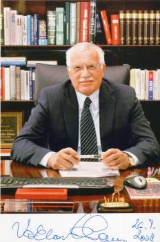 Klaus, Vaclav - ehem. Ministerpräsident von Tschechien