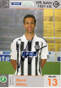 Klefenz, Marcel - VFR Aalen (2011/12)